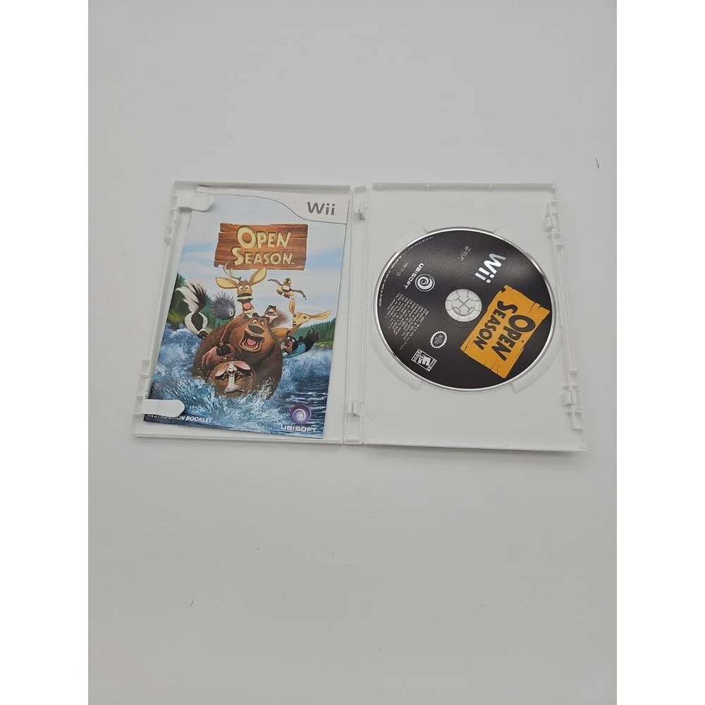 Nintendo Wii Open Season Videogame w/Manual & in Great Condition